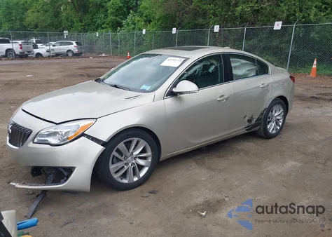 2015 Buick Regal 1Fl из США, поврежденный, VIN 2G4GV5EK9F9151369